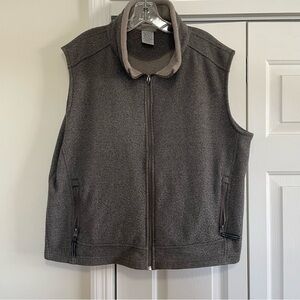 Vintage Men's Lee Sweater Vest with Zipper Size Medium